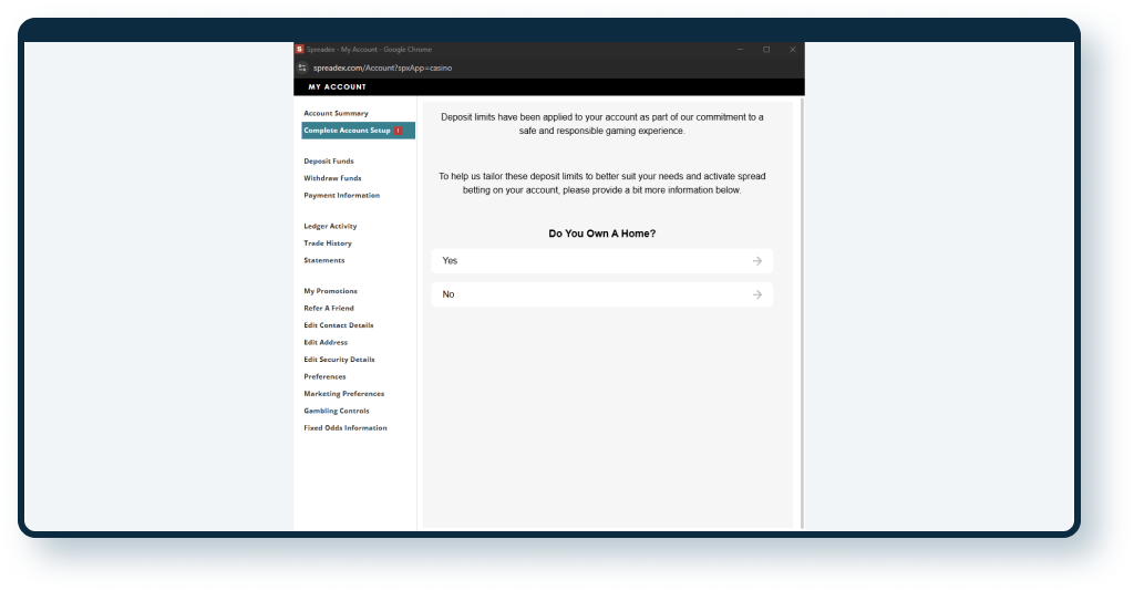 SpreadEx FAQ page 1