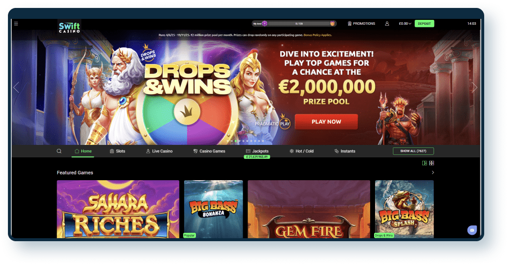 Swift Casino Review