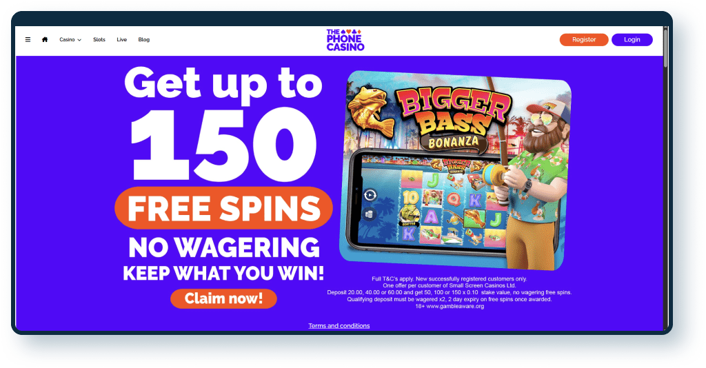 The Phone Casino Review