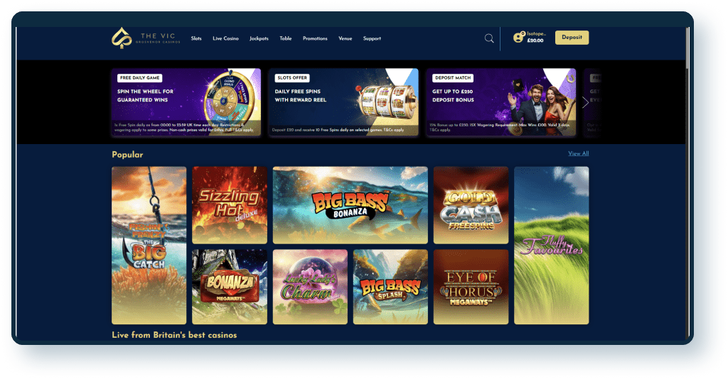The Vic Casino Review