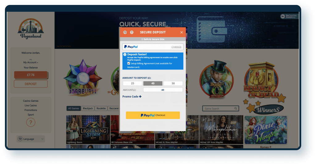 Vegas Land Casino Deposit 2