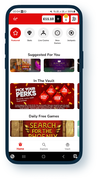 Virgin Games Mobile Casino 1