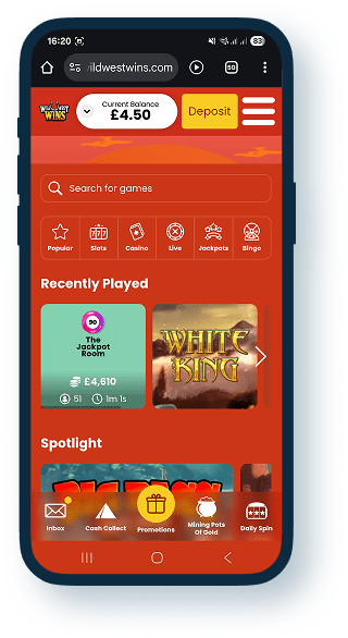 Wild West Wins Mobile 1