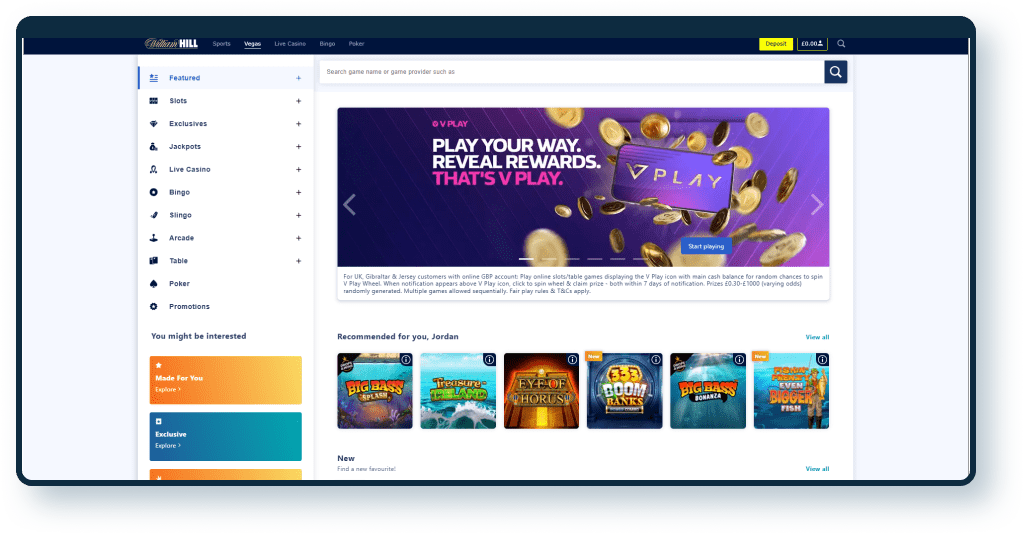 William Hill Casino Review