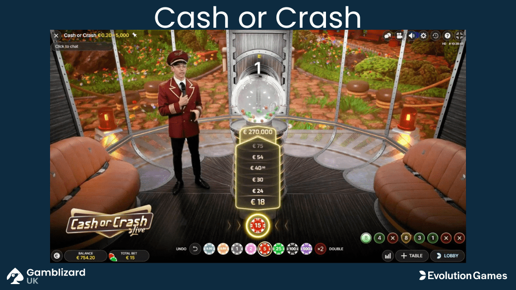 cash or crash casino game