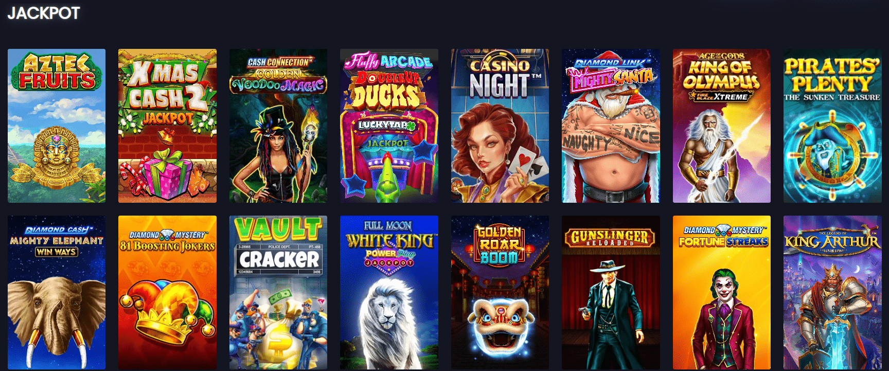 mango casino jackpot games