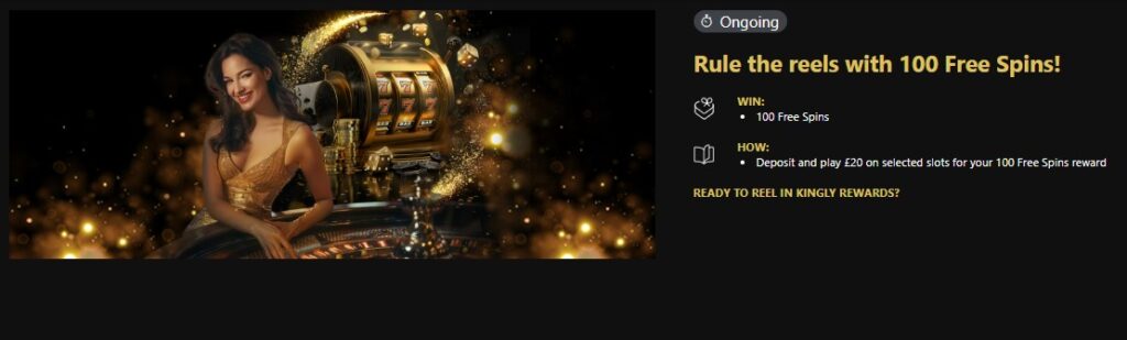 RegalWins Casino Welcome Bonus