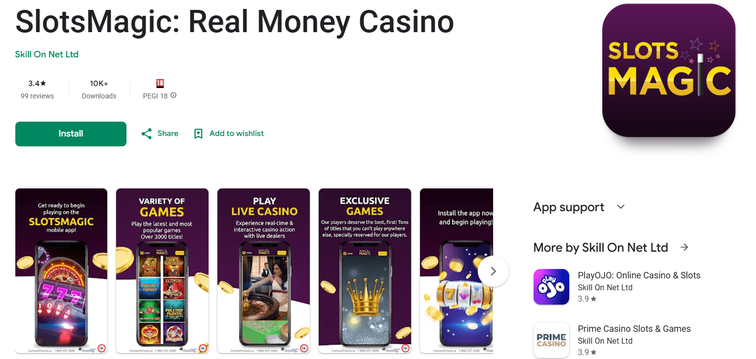 slots magic app