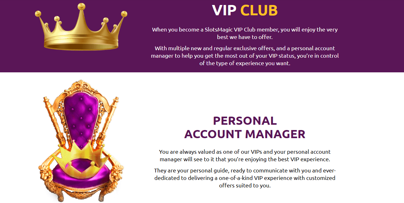 slots magic casino vip club