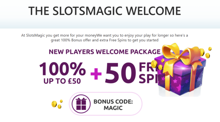 slots magic welcome bonus