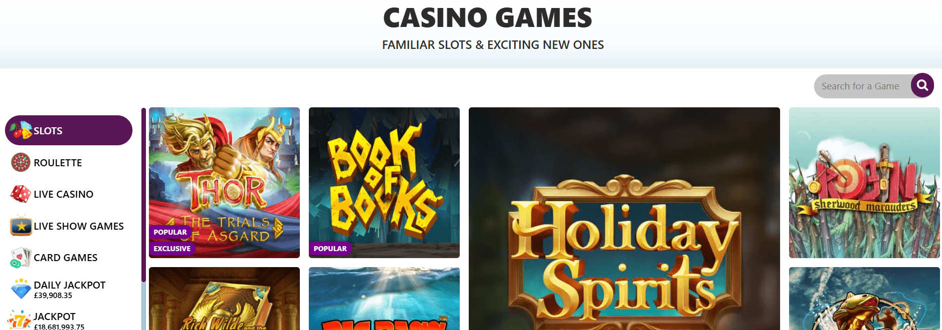 slots magic games