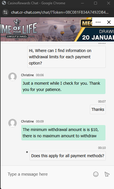 zodiac casino live chat