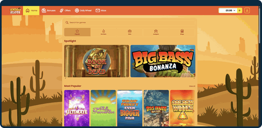 Amigo Wins Casino Registration Bonus Explained for UK Players