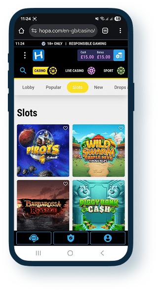 Hopa Mobile Casino 4