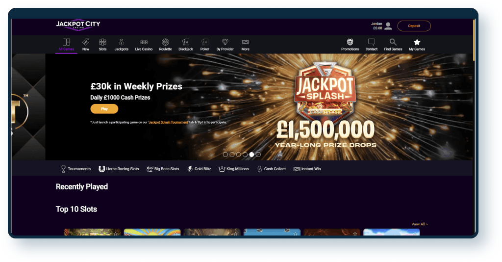 Jackpot City Casino Review