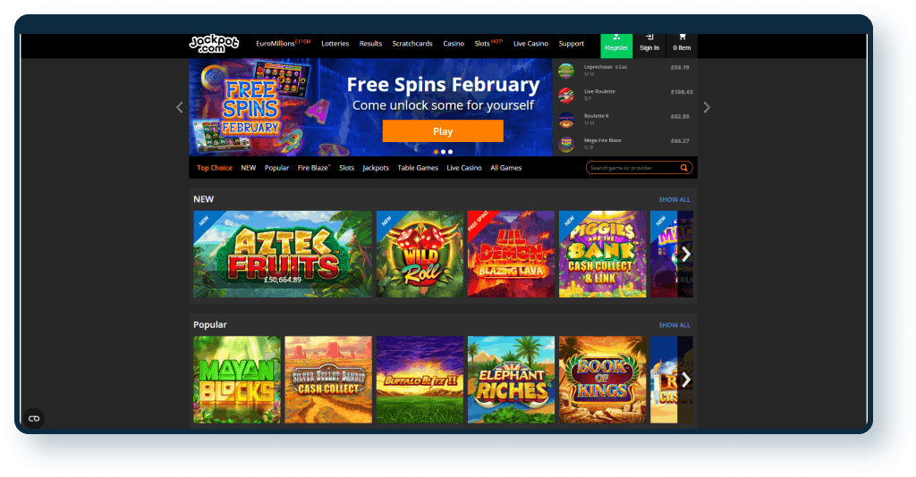 JackpotCom Casino
