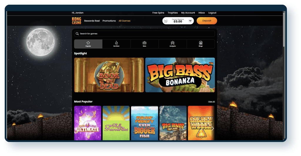 best Kong Casino weekend bonus image
