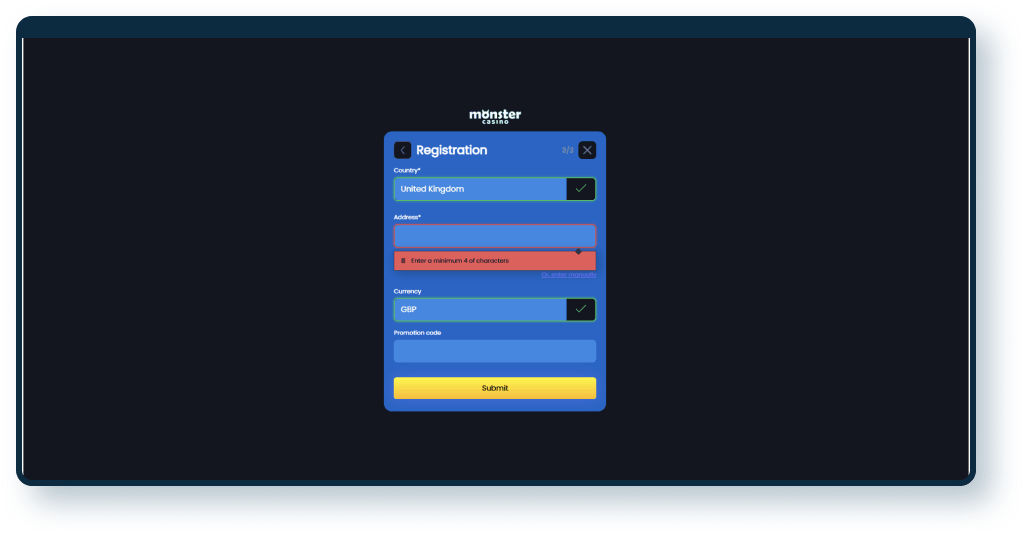 A Full Review of the Monster Casino Registration Bonus