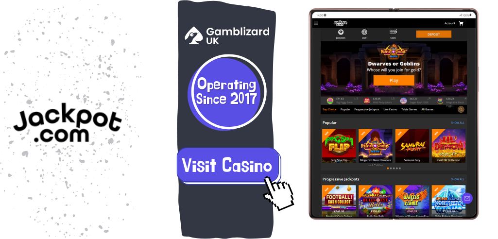 Jackpot.com Independent Casino site