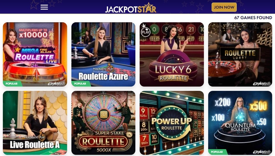 jackpotstar roulette