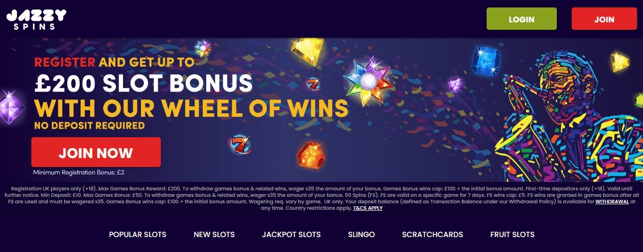 Jazzy Spins Main Page