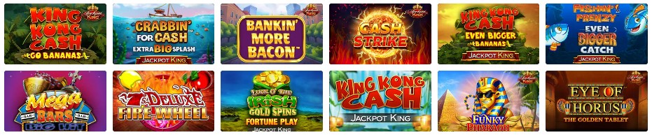 King Casino Jackpot Games