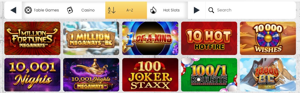 Loot Casino All Games