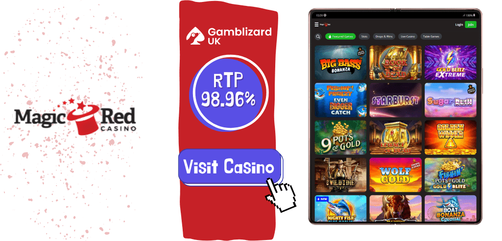 magic red highest paying casino games