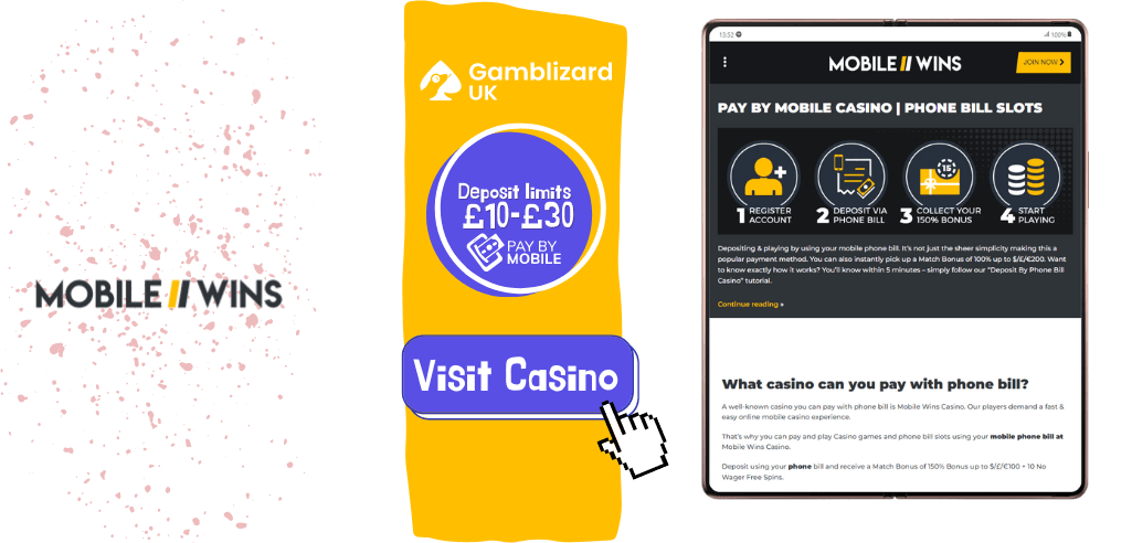 mobilewins casino mobile deposit