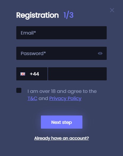 How To Register at MrVegasCasino