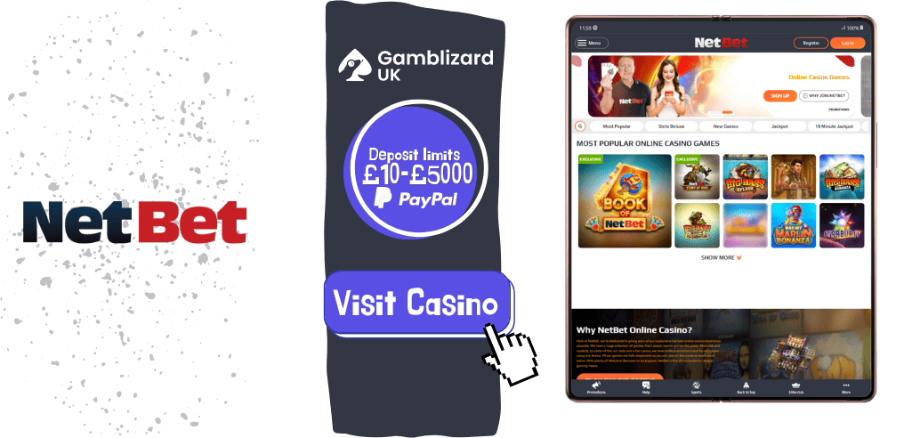 netbet casino with paypal