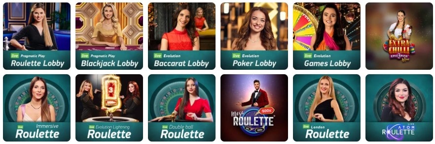 netbet live casino games