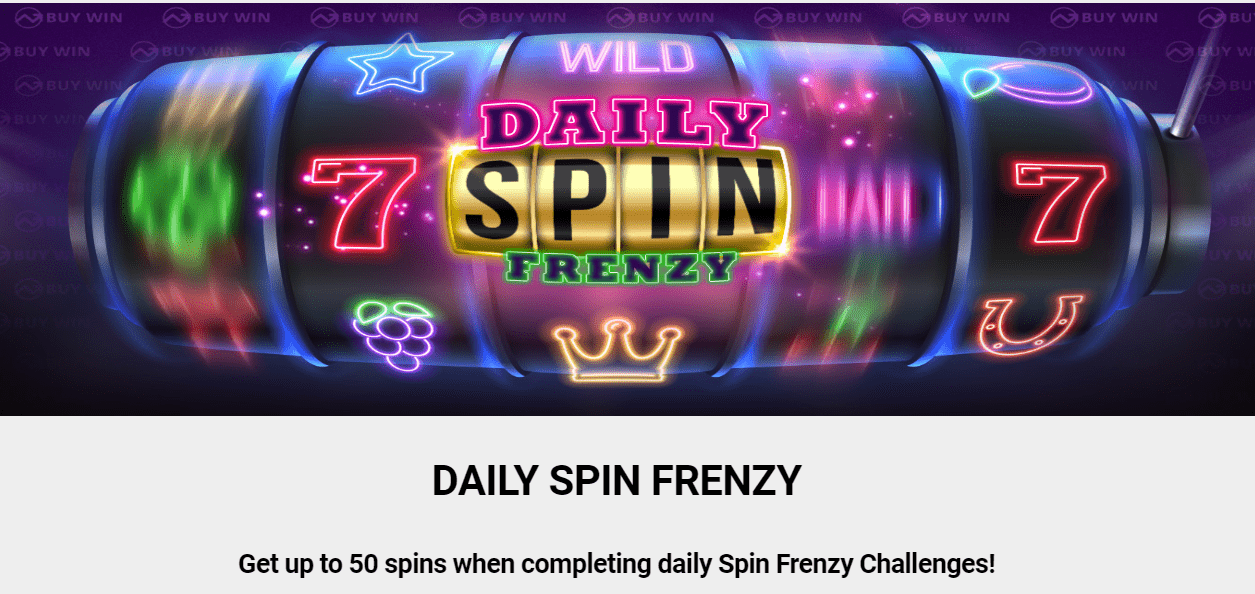 nextcasino daily spin frenzy