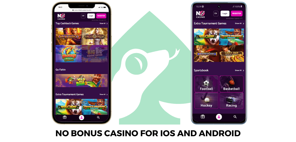 no bonus mobile casino