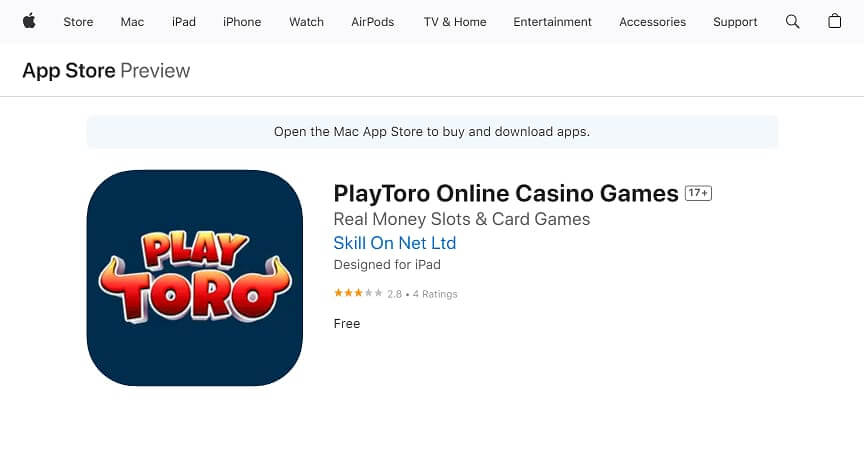 playtoro app apple