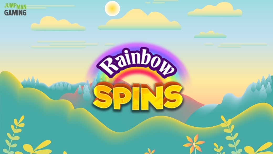 Rainbow Spins Banner