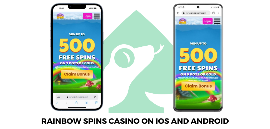 Rainbow Spins on Mobile