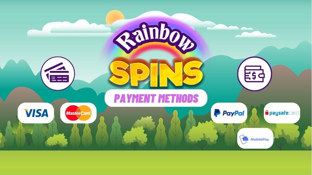 Rainblow Spins Payment Methods