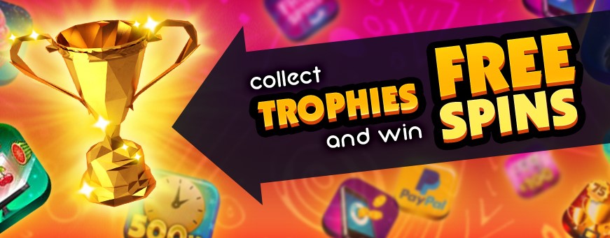 Rainbow Spins Trophies