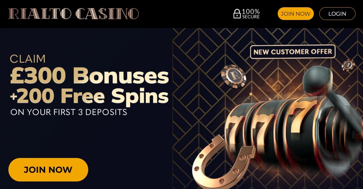 Rialto Casino Main Page