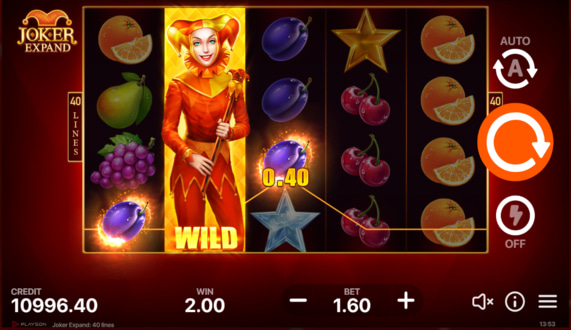 Joker Expand: 40 Lines Free Spins