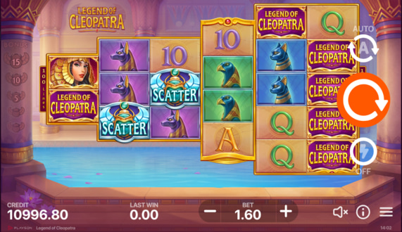 Legend of Cleopatra Free Spins