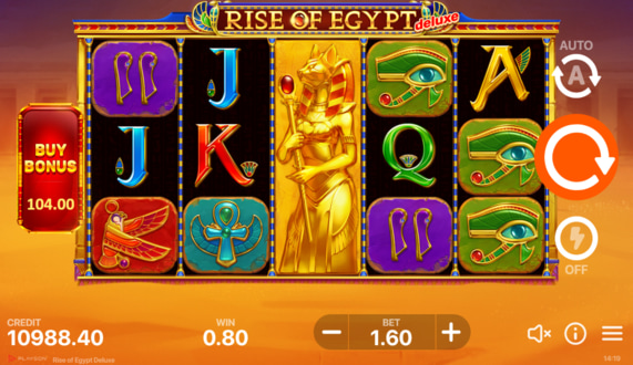 Rise of Egypt Deluxe Free Spins