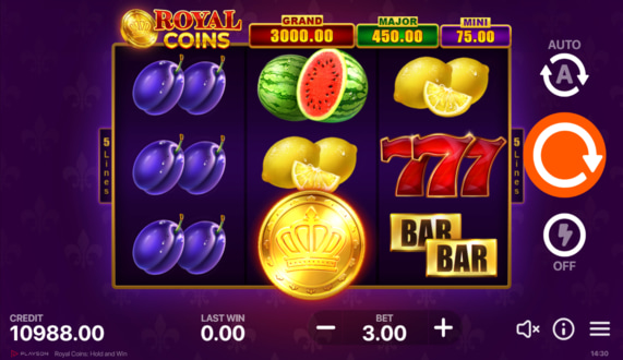 Royal Coins: Hold and Win Free Spins