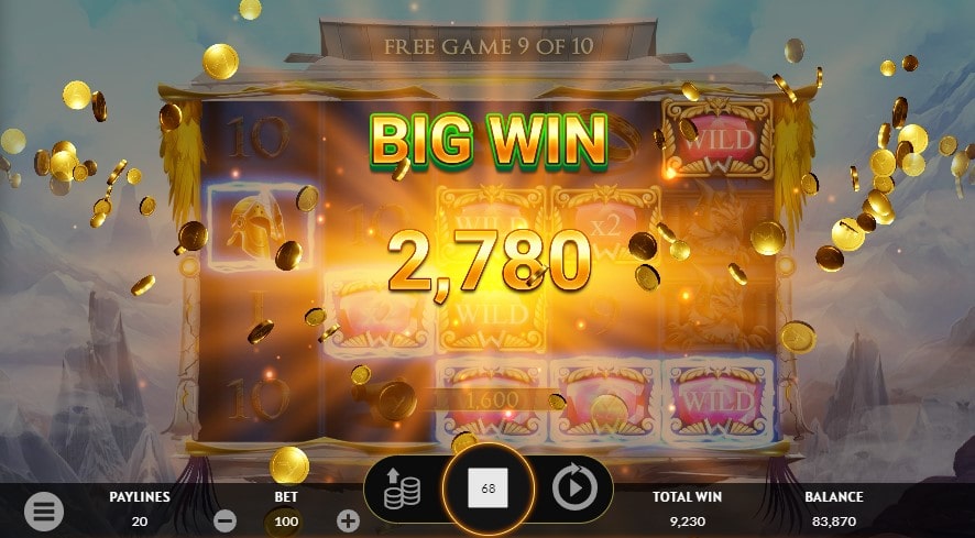 The Griffin slot free spins