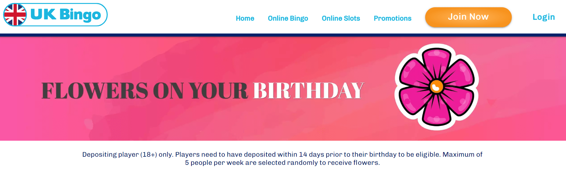 uk bingo birthday bonus