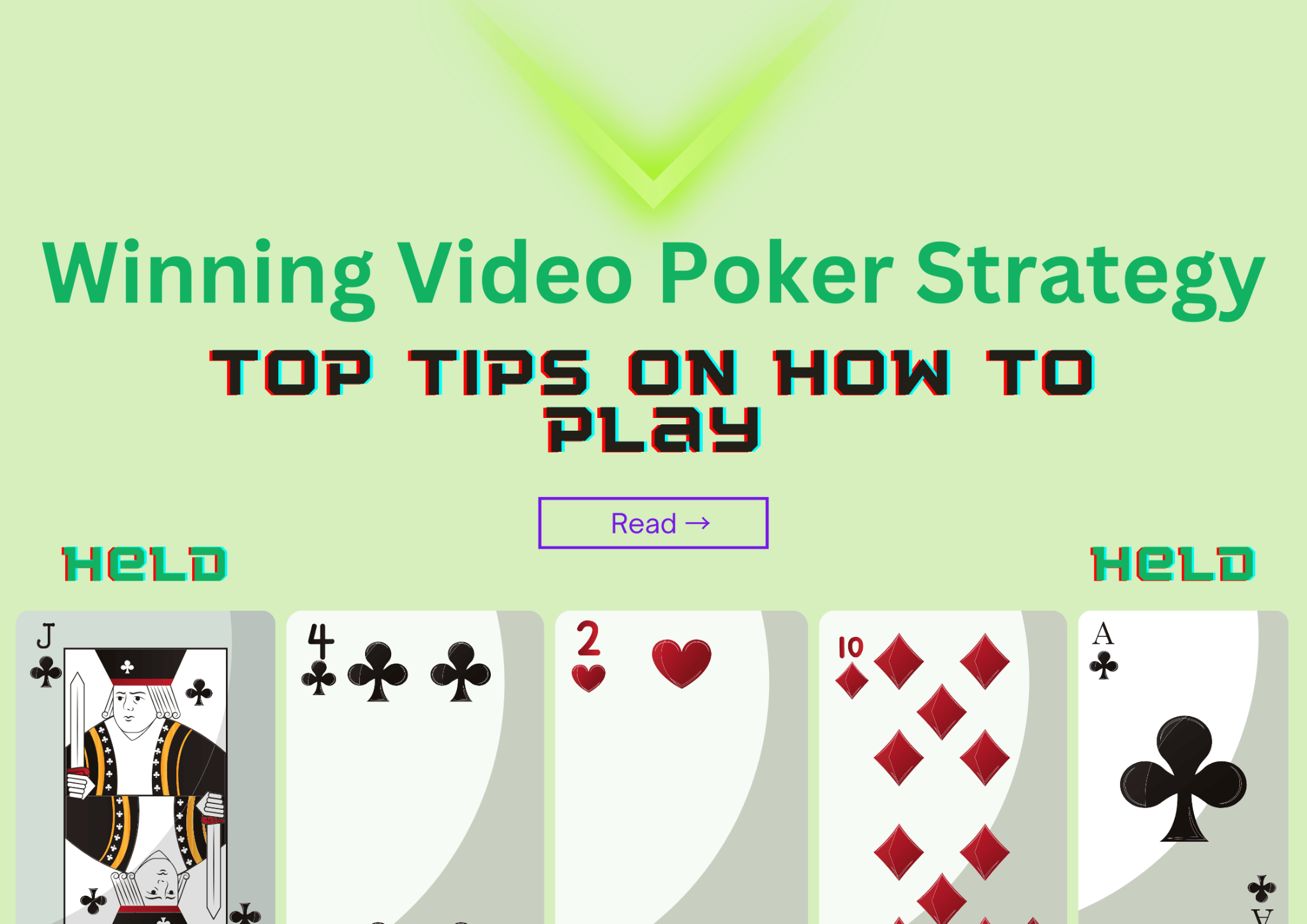 video poker strategy guide