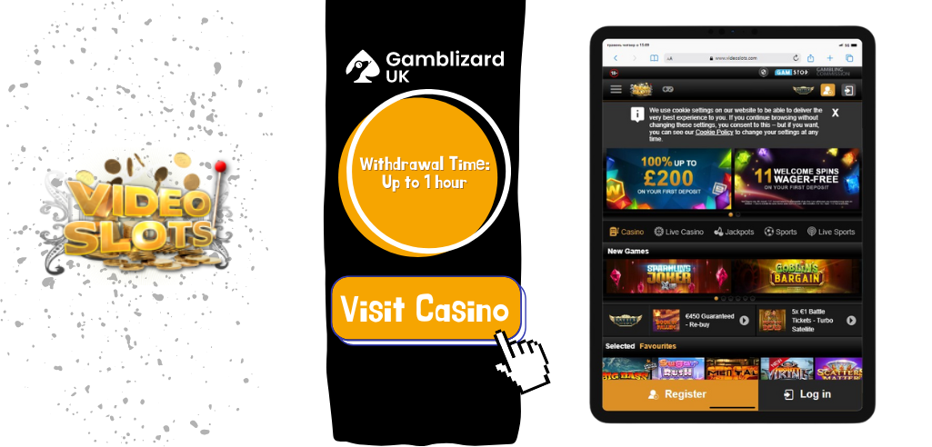Videoslots.com Casino Withdrawal Time
