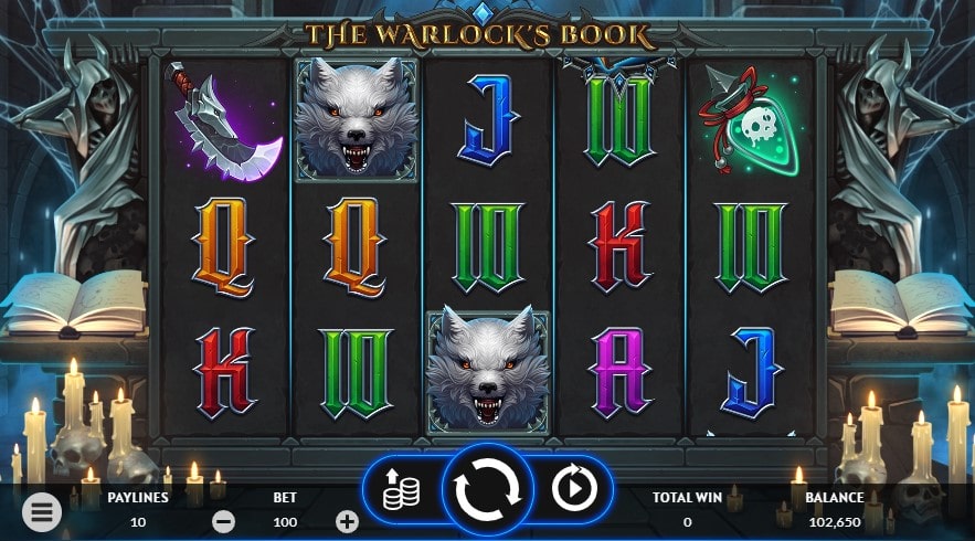 The Warlock's Book slot