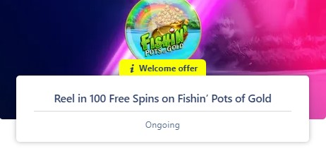 williamhill 100 free spins on fishin pots of gold